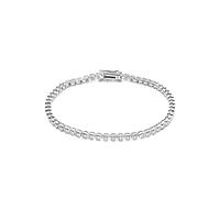 PVUVTNAHW Bracelet Tennis en Argent Sterling 925 et moissanite de 2 mm for Femme, Bracelet en Pierres précieuses et Diamants Scintillants(Silver_14cm)