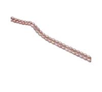 PVUVTNAHW Perles d'eau douce naturelles de 3 à 4 mm, perles de riz exquises en vrac for accessoires de bijoux DIY(Purple,4-5mm)
