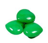PVUVTNAHW Perles en forme de cœur en pierre naturelle, 30mm, 12 pièces, breloques de guérison en cristal de Quartz for la fabrication de bijoux à bricoler soi-même, collier et Bracelet(Malaysian jade)