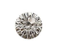 PVUVTNAHW Pierres précieuses rondes en oxyde de zirconium blanc de 5 à 12 mm, taillées en pyrotechnie, for la fabrication de bijoux(7.0mm)