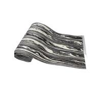 PVUVTNAHW Placage bois texturé forêt noire et blanche, longueur 2,5 m, largeur 580 mm, épaisseur 0,3 mm, for la décoration de meubles