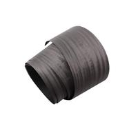 PVUVTNAHW Placage en bois d'eucalyptus naturel teinté en noir, longueur 2,5 m, largeur 150 mm, épaisseur 0,2 mm, for la décoration de meubles à faire soi-même.