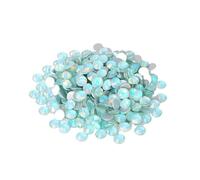 PVUVTNAHW Strass en verre bleu clignotant SS3-SS30, pierres à paillettes Super brillantes Non correctrices à dos plat, décoration Nail Art(SS20-1440Pcs)