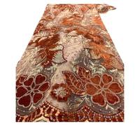 PVUVTNAHW Tissu en dentelle de velours nigérian, largeur 120 cm, 1 yard, tissu brodé for la couture de robes de mariée(WB129-4)