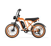 PVY A20 Vélo Électrique Pliable Fat Bike 20"", Batterie 48V 20Ah, Orange