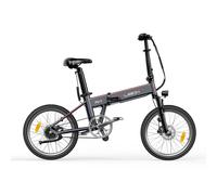 PVY Libon 36V20.4AH Vélo Électrique - Moteur 250W Batterie 36V20.4AH Freins Hydrauliques Roues 20 - Argent