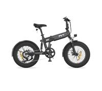 PVY Turbo Vélo Électrique - Moteur 250W Batterie 48V13AH Pneus 20"" Freins à Disque Mécaniques - Gris