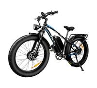 PVY Vélo Électrique Adulte, Double Moteur 250W, Batterie Amovible 48V 25Ah 150KM, Vélo de Ville 27.5 Pouces, Protection IPX7, Freins Hydrauliques, Écran LCD, 7 Vitesses (Noir)