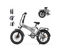 PVY Z20 Plus gris Vélo Électrique Pliant Gros Pneus 20 * 4,0 Pouces, 1000 W, Vitesse 50 km/h, Batterie 16 Ah, Autonomie 80-120
