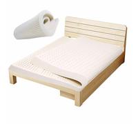 PVYGDXYI Matelas en caoutchouc naturel 170 x 190 cm, 100 % latex, respirant, confortable et durable, grand lit, coussin pour chambre à coucher, 7,6 cm