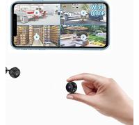 PVZLEXN Camera Espion sans Fil WiFi 1080P Mini Caméra Espion Invisible Micro Petite Extérieur Discrete a Distance Maison de Interieur Extérieur Surveillance Spy Cam Grande Enregistrement