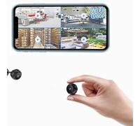 PVZLEXN WiFi Mini Camera sans Fil Caméra 1080P Petite 150 Minutes d'enregistrement Continu Discrete a Maison de Interieur Cam Grande Détection de Mouvement Enregistrement à Distance