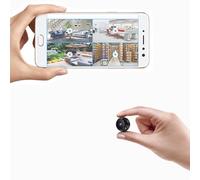 PVZLEXN WiFi Mini Camera sans Fil Caméra 1080P Petite Extérieur 120 Minutes d'enregistrement Continu Discrete a Maison de Interieur Cam Grande Détection de Mouvement Enregistrement à Distance（2.4GHz）