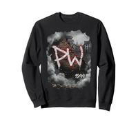 PW 1944 Warsaw Uprising Graffiti Brique Mur Résistance Art Sweatshirt