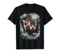 PW 1944 Warsaw Uprising Graffiti Brique Mur Résistance Art T-Shirt