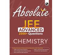 PW Absolute JEE Advanced Chemistry 2500+ Questions For 2025 Exam with Formula Sheet Latest Solved Paper and 3 Mock Tests [Paperback] PW