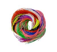 PW International - Scoubidous sac de 250 brins, 25 x 10 couleurs, sans phtalates