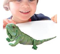 PW TOOLS Animaux en Peluche lézard - Figurines d'animaux Iguane réalistes - Oreiller Doux de de Figures d'animal de Reptile, Coussin de Jouet Effrayant de Bande dessinée, décor de pièce