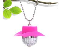 PW TOOLS Boule Disco Voiture,Pendentif Suspendu pour véhicule - Paillettes Rétroviseur Boule Suspendue Disco Boule Ornement Vue Arrière Charme pour Voiture Camion Auto Décoration
