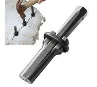 PW TOOLS fendage Roche | Coin Pierre Robuste - Outil Coin fendage Pierre Roche pour Le béton, la Roche, la Pierre, Le séparateur, Le marbre, Les Outils à Main Granit