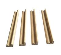 PW TOOLS Porte-Dominos en Bois | 4 Supports en Bois Massif Naturel | Domino Racks Set Plateaux pour Domino Game, Mexican Train, Mahjong (Dominos Non Inclus)