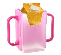 PW TOOLS Porte-gobelet en carton de lait | Porte-lait en carton pour tout-petits | Support de sac à jus de fruits et de jus de fruits réglable pour enfants et tout-petits