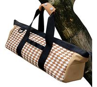 PW TOOLS Sac à outils de camping en plein air | Sac fourre-tout pour rangement | Organiseur d'ustensiles, sac fourre-tout à large ouverture avec poignées, doublure en polyester, tissu PVC 600D pour