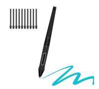PW517 Stylo numérique 8192 avec 10 pointes pour dessin Huion pour Kamvas 13 Kamvas Pro 24 Kamvas 22 Kamvas 22 Plus PW517 Stylo sans pile