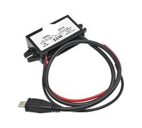 PWANUIGTE Convertisseur d'alimentation étanche for Voiture, DC-DC 12 V à 5, 3 A, 15 W, Adaptateur de Sortie USB abaisseur Tension for