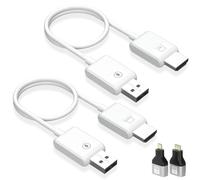 PWAYTEK Émetteur Récepteur HDMI sans Fil 4K, 50m Portée, Double Bande 2,4G/5G - Décodage 4K Ultra HD, Compatible PC/TV/Projecteur - Plug & Play