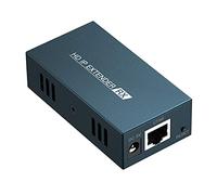 PWAYTEK HDMI Extender sur IP 150m/492ft Transmission via Cat5e/Cat6/Cat7/Cat8 Prise en Charge du Câble Réseau Loopout Local et Transmission 1 à multiple via le Commutateur Réseau(only RX