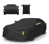 PWBYU Bache Voiture pour Acura RDX 2. Generation, Isolation Thermique Housse Protection Voiture Exterieur Oxford Intempéries Couverture Voiture,A/Black