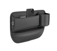 PWBYU Boîte de Rangement pour Siège Écart de Voiture pour BMW X5 G05 2019 2020 2021, Multifonctionnel Organiseur Latéral Remplissage,A/Black-A/Main Driver