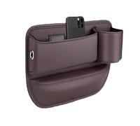 PWBYU Boîte de Rangement pour Siège Écart de Voiture pour Peugeot 308 308 II (T9) 2013-2021 Notched Under The Cockpit, Multifonctionnel Organiseur Latéral Remplissage,A/Dark Brown-A/Main Driver