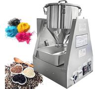 PweKzxt MéLangeur De Poudres SèChes, MéLangeur De Particules en Acier Inoxydable 304, MéLangeur éLectrique De Poudres à Rotation à 360°, Machine De MéLange Conique pour Applications Industrielles 20L