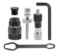 PWGHWG Extracteur de Pédalier Vélo et Outil de Boîtier de Pédalier, Extracteur Manivelle Velo, Outil Réparation de Vélo Démonte Pédalier VTT, avec Clé de 16 mm