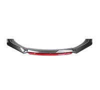 PWIAGJFKKD Voiture Becquets Avant pour Alfa Romeo Giulietta 2010 2011 2012 2013 2014 2015 2016 2017 2018 2019 2020, Anti-Collision Lame Avant Pare Choc Lèvre Auto Accessoires,Red