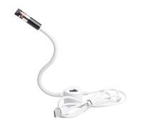 PWireless Lampe de matelassage magnétique pour machine à coudre, aide à l'alignement de précision mains libres réglable pour machines à coudre avec ligne de guidage rouge et aide au point droit