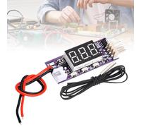 PWM Fan Speed Control Module, DC 12 V 3 A 4 fils PWM - Contrôle de la vitesse du ventilateur PWM - Régulateur automatique de température - Capteur NTC pour ventilateur de 3000 mA