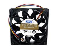 PWM temperature control cooling fan For AVC DBTA1225B8S,Server Cooler Fan AVC DBTA1225B8S 48V 0.50A, speed switch fan for 120x120x25mm 4wire