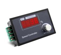 PWM Variateur de Vitesse pour Moteur Binghe DC 6-60V Régulateur de Vitesse, Bouton encodeur, Fréquence réglable 1-100KHZ, avec Affichage numérique LED 0-100% Contrôle de la Vitesse