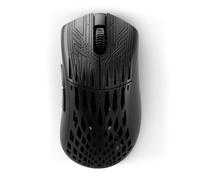 PWNAGE Stormbreaker Max CF Souris de jeu sans fil 8 kHz - 45 g Ultralight Esports Pro Gamer Flawless Professional Xero PAW3950 Capteur optique 36 000 DPI - 8000 Hz - Patins 100 % PTFE Noir Taille L