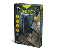 PWORK WARGAMES The Dungeon - Cartes de jeu de rôle modulaires - tuiles en carton recto-verso