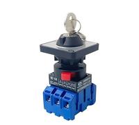 PWQBABJWL Disjoncteur de Charge YMD11-25YS3/3, clé Principale Universelle avec Serrure, Came rotative de Mise Hors Tension, Interrupteur d'isolement LW30-32A / 25A(25a,3P)