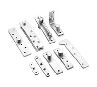 PWQBABJWL Door Pivot Hinge 64mm-150mm Up and Down Location Shaft 360 Degree Rotation Heavy Duty 1Pcs(1Pc Style7)