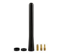 +PWR Car Parts Antenne de Voiture AM/FM modèle Viper Noire. Design Sportif et Discret. Installation Universelle. Résistante à l’Eau et à la Rouille. Adaptateurs Inclus. Longueur 12 cm