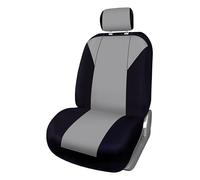+PWR Car Parts Housse de siège Avant Universelle Torino Gris et Noir. Compatible avec l'airbag. Complète pour 1 siège. Fabriquée en Polyester de Haute qualité.