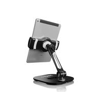 PWR+ Tablette Supporter et Titulaire Ajustable Tablette Téléphone Titulaire 360 degrés Angle de Pivotement Rotation pour 4-11" Tablette Smartphones iPad Samsung Galaxy Bureau Réception de Table