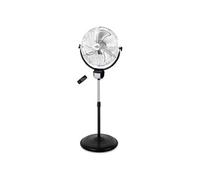 Orbegozo PWS 3050 - Ventilateur industriel 2-en-1, sur pied et mural, fonction oscillante, télécommande, 50 cm de diamètre, 3 vitesses, hauteur réglable jusqu’à 140 cm, 120 W de puissance