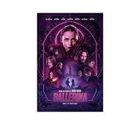 pwscar Poster sur toile « From The World of John Wick » - Ballerine - Décoration pour chambre à coucher, bureau, chambre - Cadeau - 40 x 60 cm
